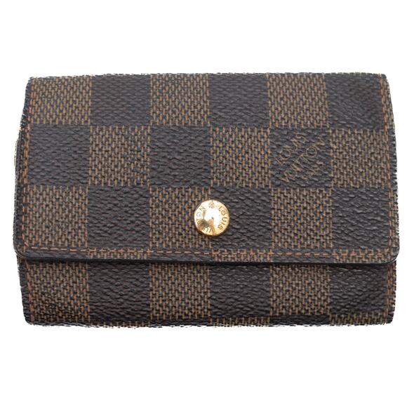 Authentic Louis Vuitton Damier Ebene Multicles 6 Key Holder 2007 France - Picture 1 of 16